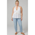 Ruffle Halter Top - Plus Size