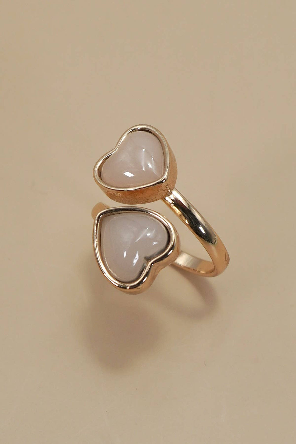 Double Heart Ring